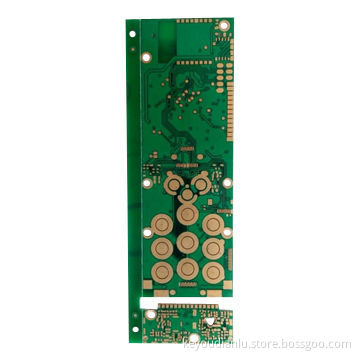 FR4 multilayer PCB green mask for laser measurement